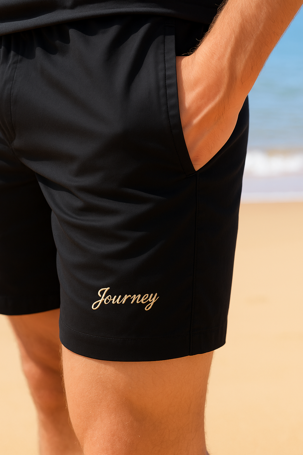 Journey's Cotton Pure Embroidered Shorts