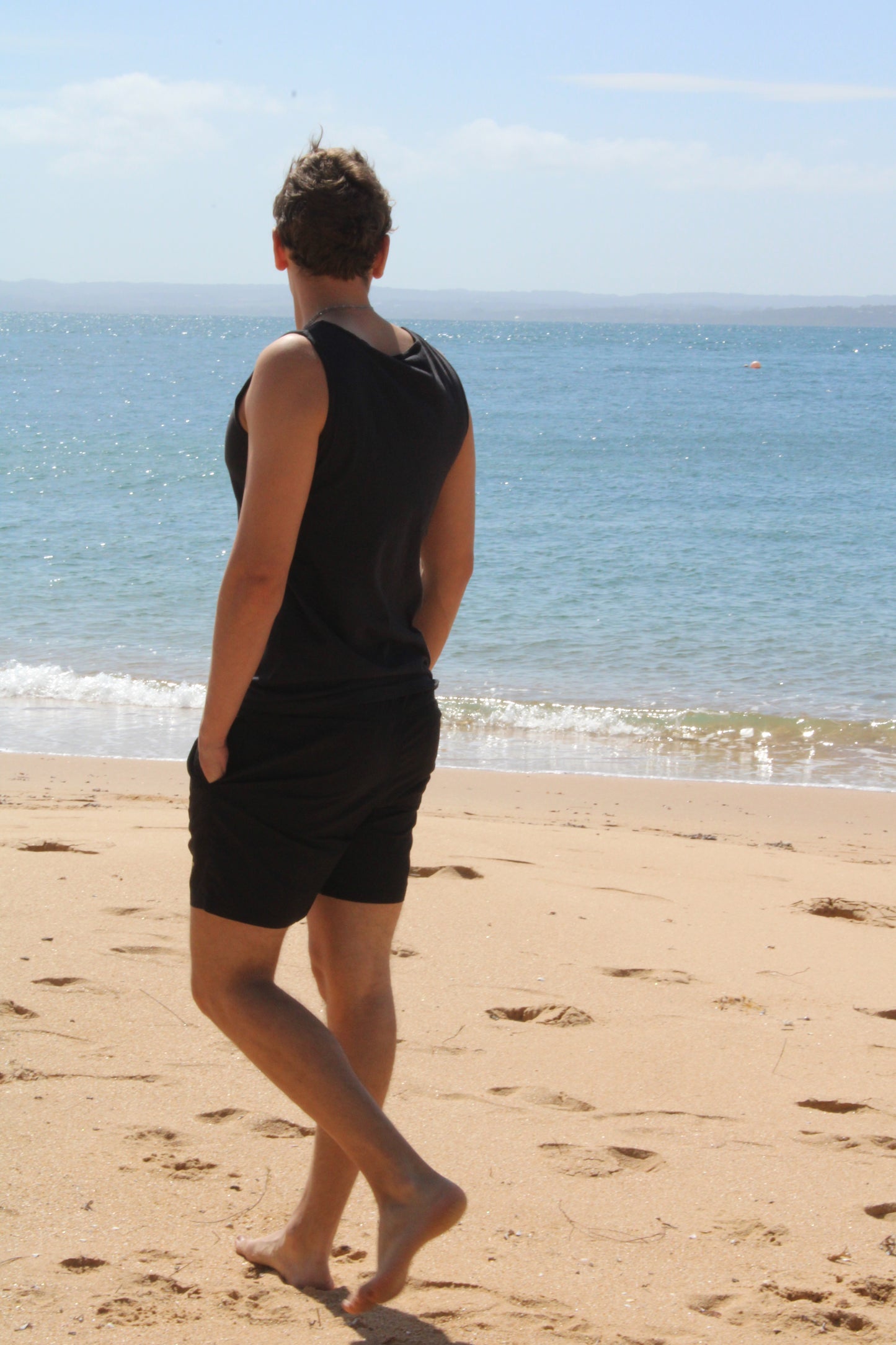 Journey Pure Cotton Embroidered Singlet